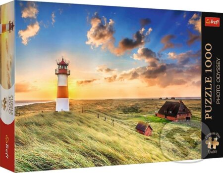 Puzzle: Foto Odysea: Maják List-Ost, Nemecko (Trefl). Trefl, 2024 Puzzle: Foto Odysea: Maják List-Ost, Nemecko (Trefl). Trefl, 2024