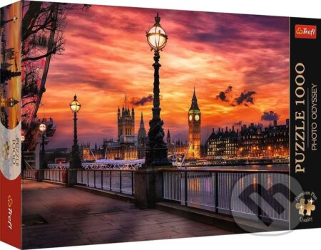 Puzzle: Foto Odysea: Big Ben, Londýn (Trefl). Trefl, 2024 Puzzle: Foto Odysea: Big Ben, Londýn (Trefl). Trefl, 2024