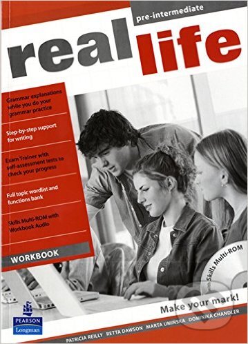 Kniha: Real Life - Pre-Intermediate - Workbook (Patricia Reilly). Pearson, 2010 Kniha: Real Life - Pre-Intermediate - Workbook (Patricia Reilly). Pearson, 2010