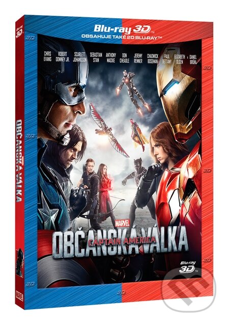 Captain America: Občanská válka 3D - Anthony Russo, Joe Russo, Magicbox, 2016