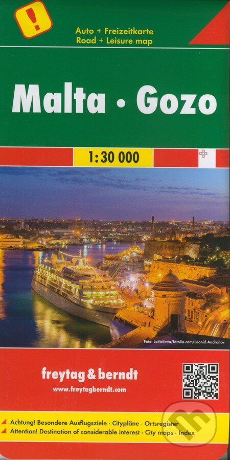 Malta, Gozo 1:30000 (freytag&berndt). freytag&berndt, 2016 Malta, Gozo 1:30000 (freytag&berndt). freytag&berndt, 2016