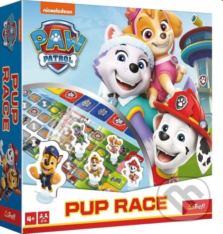 Spoločenská hra: Závod Paw Patrol (Trefl). Trefl, 2024 Spoločenská hra: Závod Paw Patrol (Trefl). Trefl, 2024