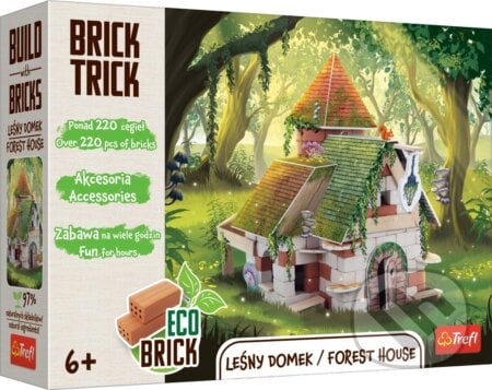 Trefl Brick Trick - Lesný domček_M, Trefl, 2024