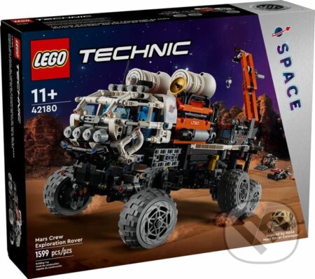 Spoločenská hra: LEGO® Technic 42180 Prieskumné vozidlo s posádkou na Marse (LEGO). LEGO, 2024 Spoločenská hra: LEGO® Technic 42180 Prieskumné vozidlo s posádkou na Marse (LEGO). LEGO, 2024