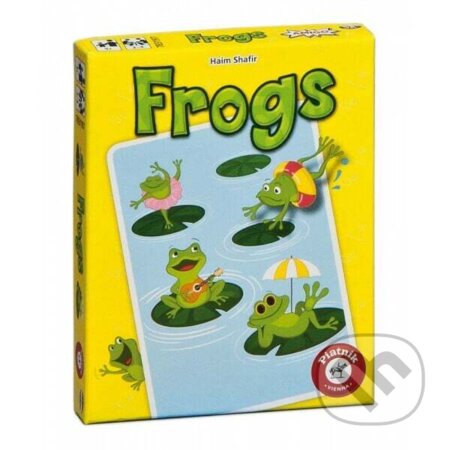 Spoločenská hra: Frogs (Haim Shafir). Piatnik, 2024 Spoločenská hra: Frogs (Haim Shafir). Piatnik, 2024