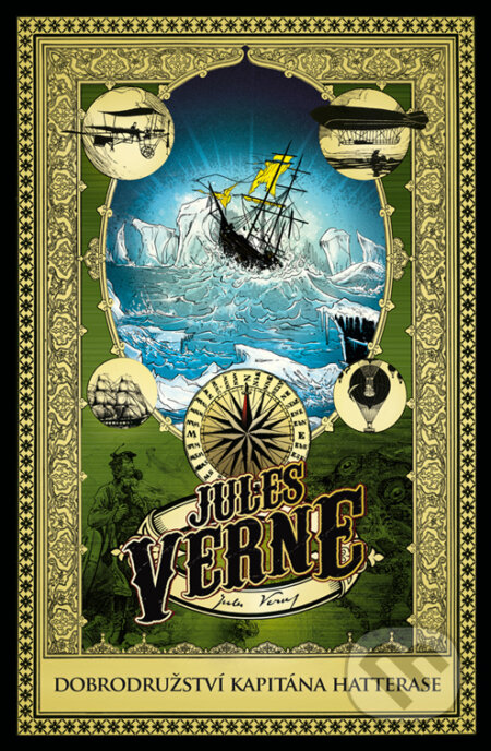 Dobrodružství kapitána Hatterase - Jules Verne, Edice knihy Omega, 2023