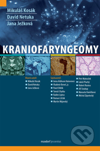 Kraniofaryngeomy - Mikuláš Kosák, David Netuka, Jana Ježková, Maxdorf, 2024