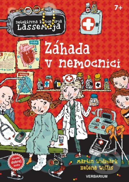 Kniha: Záhada v nemocnici (Martin Widmark). Verbarium, 2024 Kniha: Záhada v nemocnici (Martin Widmark). Verbarium, 2024