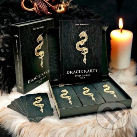 Kniha: Dračie Karty – Tvoja osobná sila (Elias Bohunický). Dragon Hearts, 2023 Kniha: Dračie Karty – Tvoja osobná sila (Elias Bohunický). Dragon Hearts, 2023