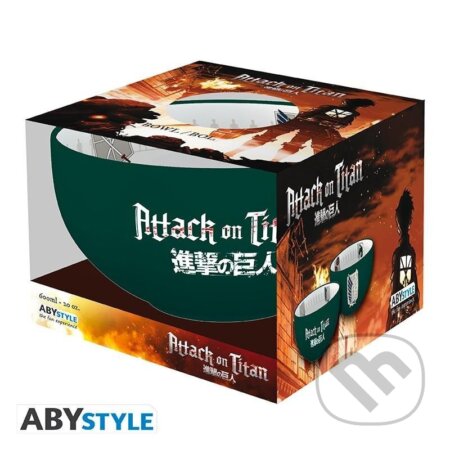 Attack on Titan Miska 600 ml - Emblém (ABYstyle). ABYstyle, 2024 Attack on Titan Miska 600 ml - Emblém (ABYstyle). ABYstyle, 2024