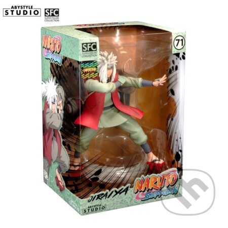 Naruto Shippuden figúrka - Jiraiya 22 cm (ABYstyle). ABYstyle, 2024 Naruto Shippuden figúrka - Jiraiya 22 cm (ABYstyle). ABYstyle, 2024