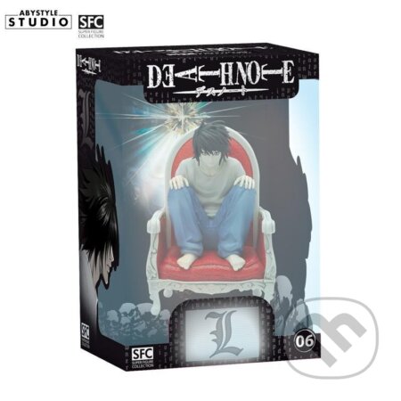 Death Note figúrka L 15 cm (ABYstyle). ABYstyle, 2024 Death Note figúrka L 15 cm (ABYstyle). ABYstyle, 2024