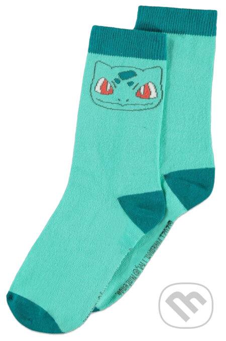 Pánské ponožky Pokémon: Bulbasaur (EU 43-46) (Pokemon). Pokemon, 2022 Pánské ponožky Pokémon: Bulbasaur (EU 43-46) (Pokemon). Pokemon, 2022
