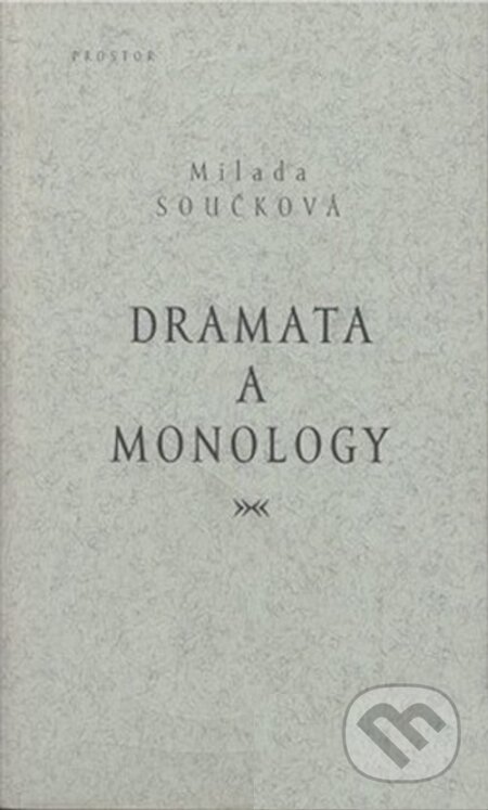 Kniha: Dramata a monology (Milada Součková). Prostor, 2001 Kniha: Dramata a monology (Milada Součková). Prostor, 2001