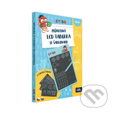 Spoločenská hra: Kvído - LCD kreslicí tabulka se šablonami (Albi). Albi, 2024 Spoločenská hra: Kvído - LCD kreslicí tabulka se šablonami (Albi). Albi, 2024