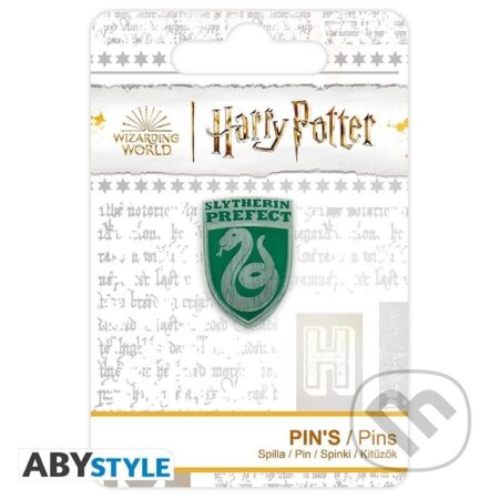 Harry Potter Pin Slizolin - Prefekt (ABYstyle). ABYstyle, 2024 Harry Potter Pin Slizolin - Prefekt (ABYstyle). ABYstyle, 2024