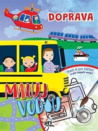Kniha: Maluj vodou A4 - Doprava (Jiří Models). Jiří Models, 2024 Kniha: Maluj vodou A4 - Doprava (Jiří Models). Jiří Models, 2024