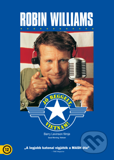 Film: Jó reggelt, Vietnam! (HU) (Barry Levinson) (DVD). Magicbox, 2024 Film: Jó reggelt, Vietnam! (HU) (Barry Levinson) (DVD). Magicbox, 2024