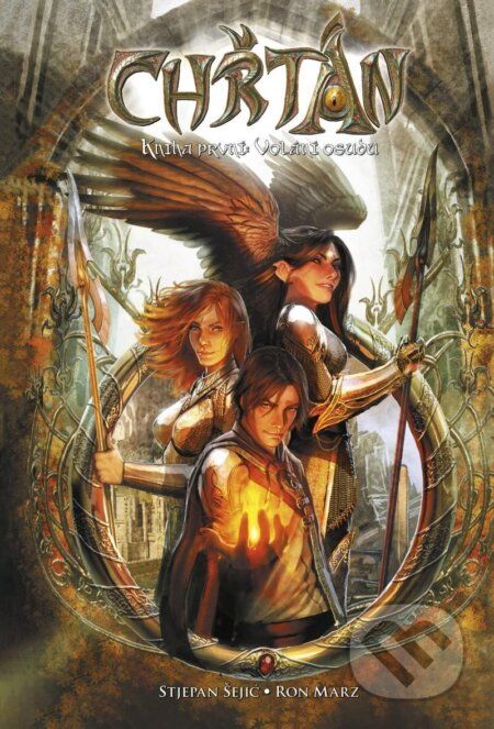 Kniha: Chřtán 1 - Volání osudu (Ron Marz a Stjepan Šejić). Comics centrum, 2024 Kniha: Chřtán 1 - Volání osudu (Ron Marz a Stjepan Šejić). Comics centrum, 2024