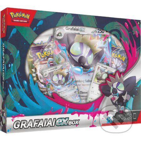 Společenská hra: Pokémon TCG: Grafaiai ex Box (Pokemon). Pokemon, 2024 Společenská hra: Pokémon TCG: Grafaiai ex Box (Pokemon). Pokemon, 2024