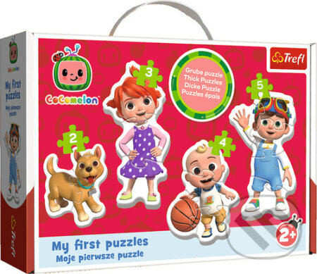 Puzzle: Baby puzzle Cocomelon 4v1 (Trefl). Trefl, 2024 Puzzle: Baby puzzle Cocomelon 4v1 (Trefl). Trefl, 2024