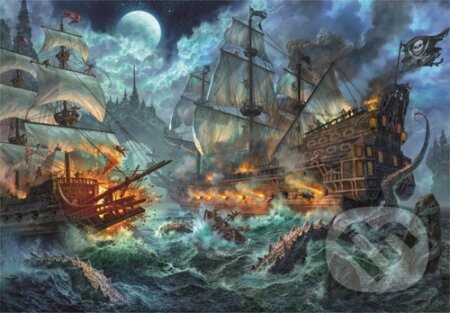 Puzzle Bitva pirátů, Clementoni, 2024