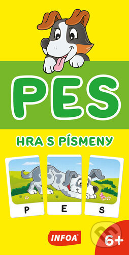 Spoločenská hra: Pes - Hra s písmeny (INFOA). INFOA, 2024 Spoločenská hra: Pes - Hra s písmeny (INFOA). INFOA, 2024