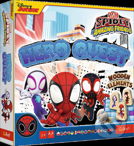 Společenská hra: Spidey Hero Quest (Trefl). Trefl, 2024 Společenská hra: Spidey Hero Quest (Trefl). Trefl, 2024