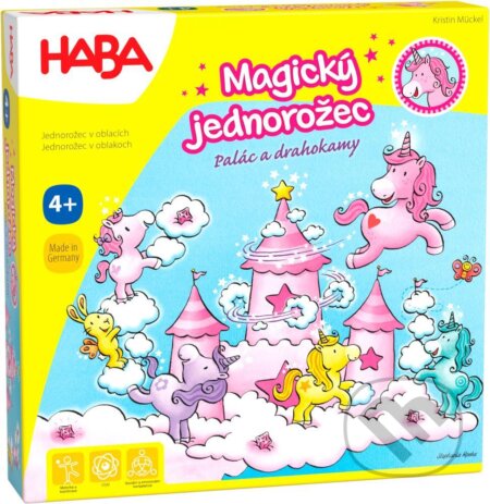 Spoločenská hra: Magický jednorožec - Palác a drahokamy SK CZ verzia (Haba). Haba, 2024 Spoločenská hra: Magický jednorožec - Palác a drahokamy SK CZ verzia (Haba). Haba, 2024
