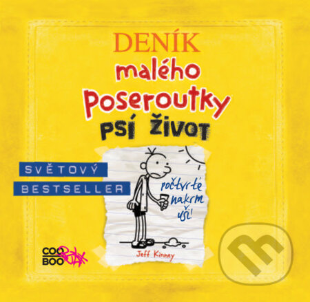 Audiokniha: Deník malého poseroutky 4 (Jeff Kinney). CooBoo CZ, 2016 Audiokniha: Deník malého poseroutky 4 (Jeff Kinney). CooBoo CZ, 2016