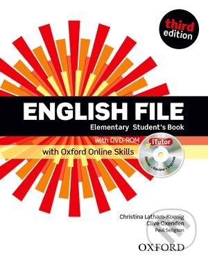 Kniha: New English File - Elementary - Student's Book (Christina Latham-Koenig a Clive Oxenden). Oxford University Press, 2014 Kniha: New English File - Elementary - Student's Book (Christina Latham-Koenig a Clive Oxenden). Oxford University Press, 2014