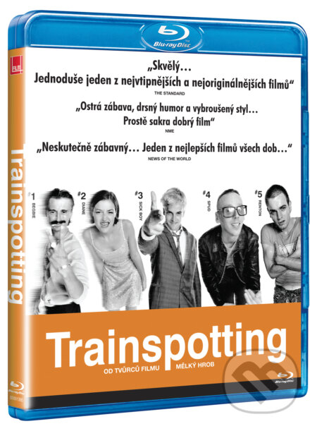 Film: Trainspotting (Danny Boyle) (Blu-ray). Bonton Film, 2016 Film: Trainspotting (Danny Boyle) (Blu-ray). Bonton Film, 2016