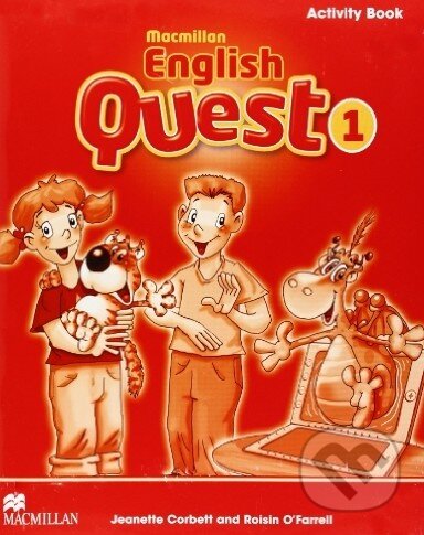 Kniha: Macmillan English Quest 1 - Activity Book (Roisin O'Farrell a Jeanette Corbett). MacMillan, 2012 Kniha: Macmillan English Quest 1 - Activity Book (Roisin O'Farrell a Jeanette Corbett). MacMillan, 2012