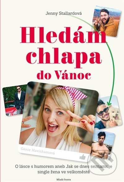 Kniha: Hledám chlapa do Vánoc! (Jenny Stallard). Mladá fronta, 2016 Kniha: Hledám chlapa do Vánoc! (Jenny Stallard). Mladá fronta, 2016