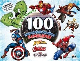 Kniha: Bav se a nalepuj zas a znovu! - Marvel - 100 samolepek (Jiří Models). Jiří Models, 2024 Kniha: Bav se a nalepuj zas a znovu! - Marvel - 100 samolepek (Jiří Models). Jiří Models, 2024