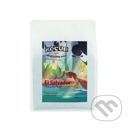 Kávy a čaje: El Salvador El Pilon (Kocúr). Kocúr, 2024 Kávy a čaje: El Salvador El Pilon (Kocúr). Kocúr, 2024