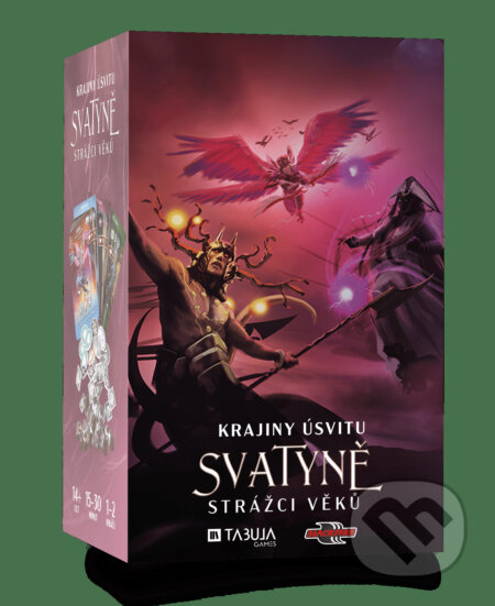 Společenská hra: Svatyně: Strážce věků – Krajiny úsvitu (Leonardo Romano). Blackfire, 2024 Společenská hra: Svatyně: Strážce věků – Krajiny úsvitu (Leonardo Romano). Blackfire, 2024
