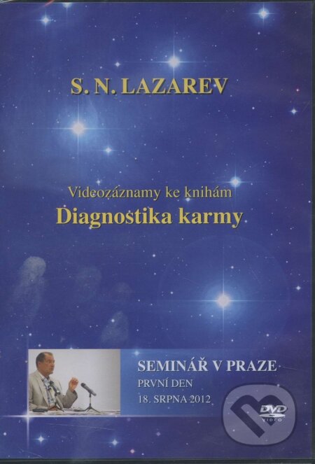 Film: Diagnostika karmy - Seminář v Praze - První den - 18. Srpna 2012 (S.N.Lazarev) (CD). Raduga Verlag Film: Diagnostika karmy - Seminář v Praze - První den - 18. Srpna 2012 (S.N.Lazarev) (CD). Raduga Verlag