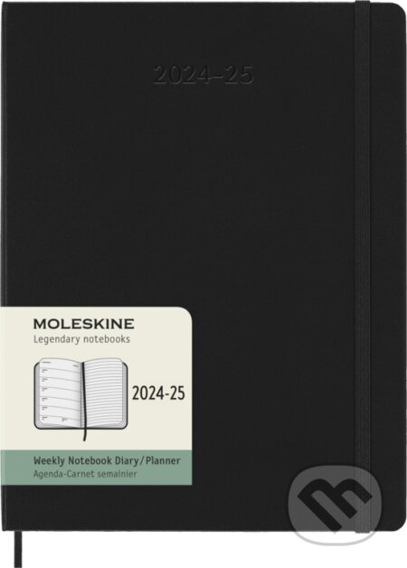 Moleskine – 18-mesačný plánovací diár 2024/2025 - čierny (Moleskine). Moleskine, 2024 Moleskine – 18-mesačný plánovací diár 2024/2025 - čierny (Moleskine). Moleskine, 2024