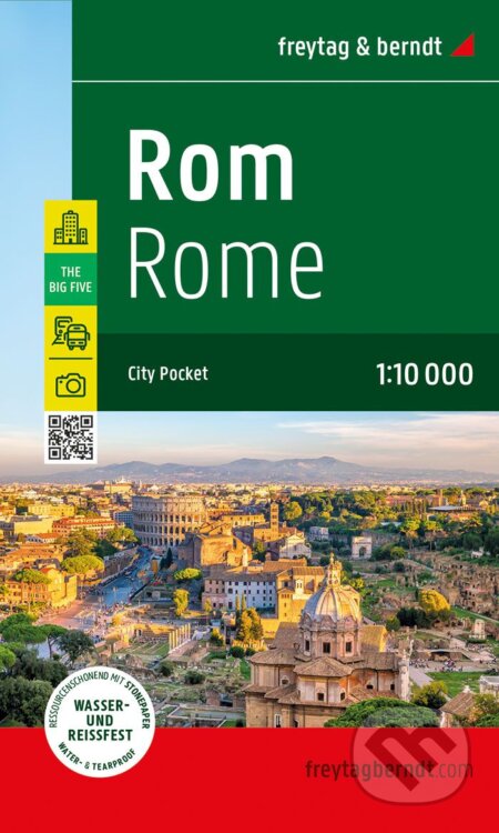 Rím - Rome 1:10 000 (freytag&berndt). freytag&berndt, 2024 Rím - Rome 1:10 000 (freytag&berndt). freytag&berndt, 2024
