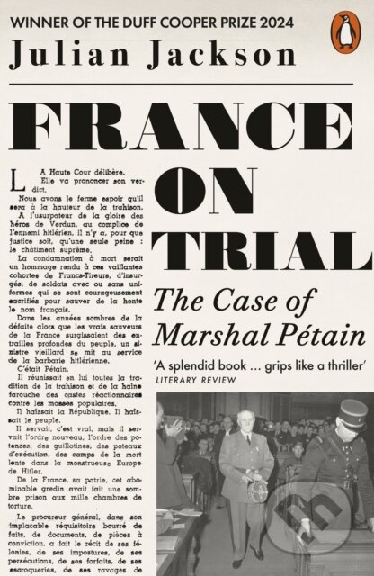 Kniha: France on Trial (Julian Jackson). Penguin Books, 2024 Kniha: France on Trial (Julian Jackson). Penguin Books, 2024