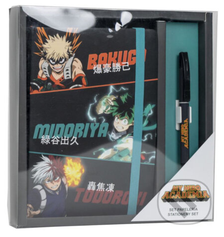 Darčekový set My Hero Academia A5 blok - pero (). , 2024 Darčekový set My Hero Academia A5 blok - pero (). , 2024