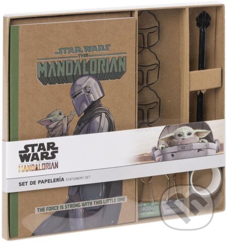 Blok A5 Star Wars: TV seriál The Mandalorian blok-pero-páska-klipy-spony (). , 2022 Blok A5 Star Wars: TV seriál The Mandalorian blok-pero-páska-klipy-spony (). , 2022