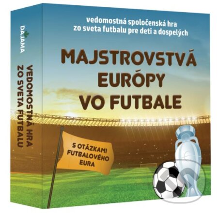 Společenská hra: Majstrovstvá Európy vo futbale (Daniel Kollár). DAJAMA, 2024 Společenská hra: Majstrovstvá Európy vo futbale (Daniel Kollár). DAJAMA, 2024