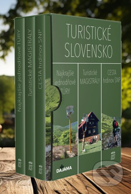 Kniha: Trilógia Turistické Slovensko (v obale) (DAJAMA). DAJAMA, 2024 Kniha: Trilógia Turistické Slovensko (v obale) (DAJAMA). DAJAMA, 2024