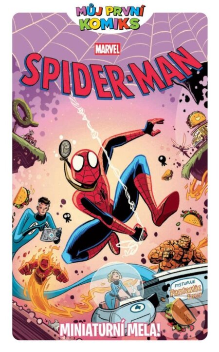 Kniha: Můj první komiks: Spider-Man - Miniaturní mela! (Mike Maihack). Crew, 2024 Kniha: Můj první komiks: Spider-Man - Miniaturní mela! (Mike Maihack). Crew, 2024