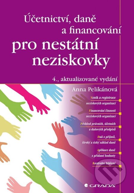 Účetnictví, daně a financování pro nestátní neziskovky - Anna Pelikánová, Grada, 2024