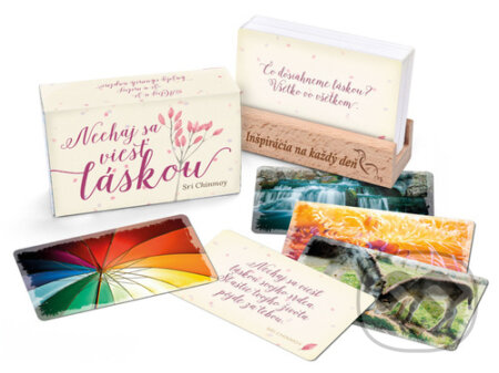 Kniha: Nechaj sa viesť láskou s dreveným stojančekom (Sri Chinmoy). Madal Bal, 2024 Kniha: Nechaj sa viesť láskou s dreveným stojančekom (Sri Chinmoy). Madal Bal, 2024