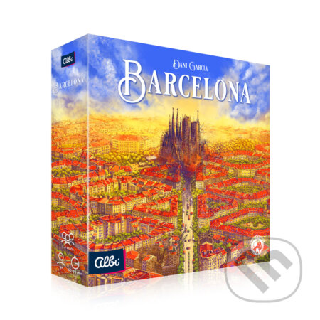 Spoločenská hra: Barcelona (Albi+) (Albi). Albi, 2024 Spoločenská hra: Barcelona (Albi+) (Albi). Albi, 2024
