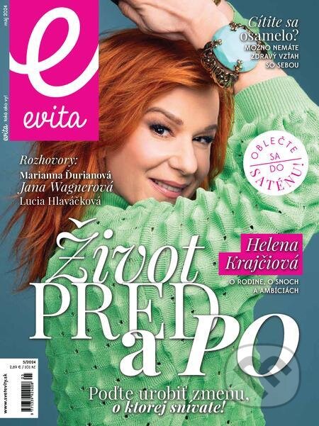 E-kniha: E-Evita magazín 05/2024 (MAFRA Slovakia). MAFRA Slovakia, 2024 E-kniha: E-Evita magazín 05/2024 (MAFRA Slovakia). MAFRA Slovakia, 2024